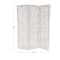 White Mango Wood Farmhouse Room Divider Screen, 69 " x 60 " x 1 "